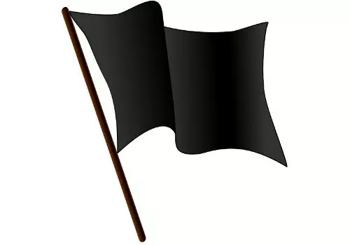 drapeau noir